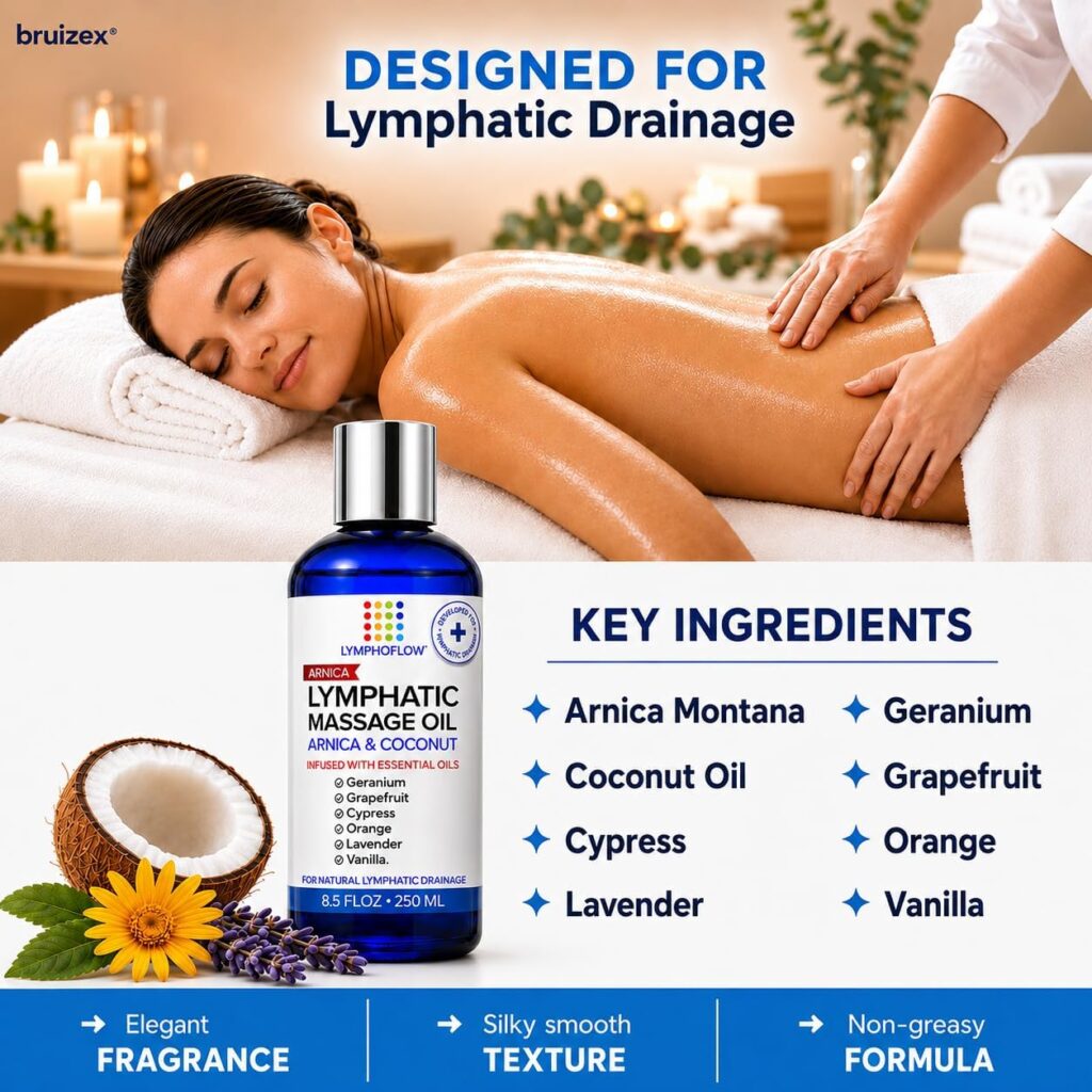 Lymphatic Drainage Massage Oil