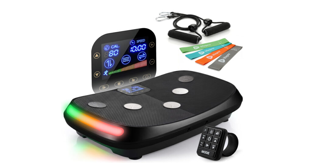 Vibration Plate for Lymphatic Drainage